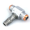 RACEPAK Flow Meter - Stainless Steel w/#10an 800-FM-AN10-SS