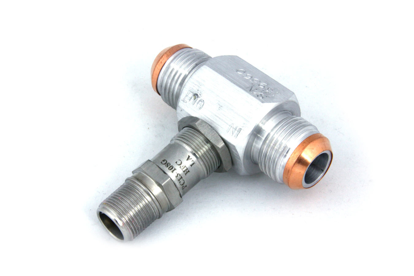RACEPAK Flow Meter - Stainless Steel w/#10an 800-FM-AN10-SS