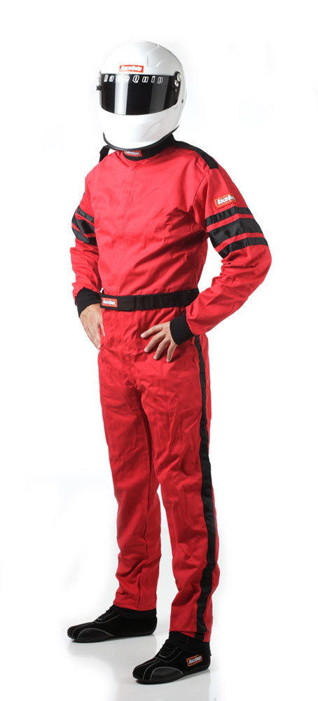 RACEQUIP Red Suit Single Layer XXX-Large 110018RQP