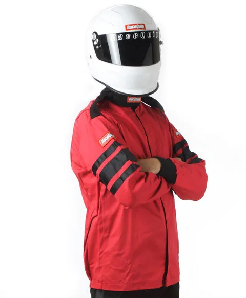 RACEQUIP Red Jacket Single Layer X-Large 111016RQP