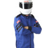 RACEQUIP Blue Jacket Single Layer Large 111025RQP