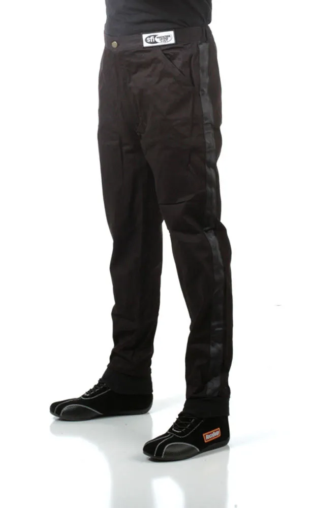 RACEQUIP Black Pants Single Layer X-Large 112006RQP
