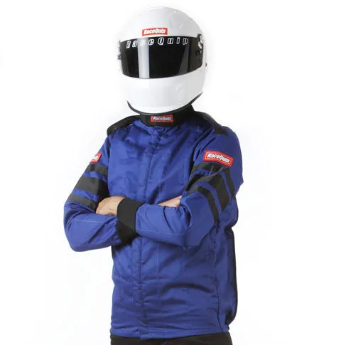 RACEQUIP Blue Jacket Multi Layer Large 121025RQP