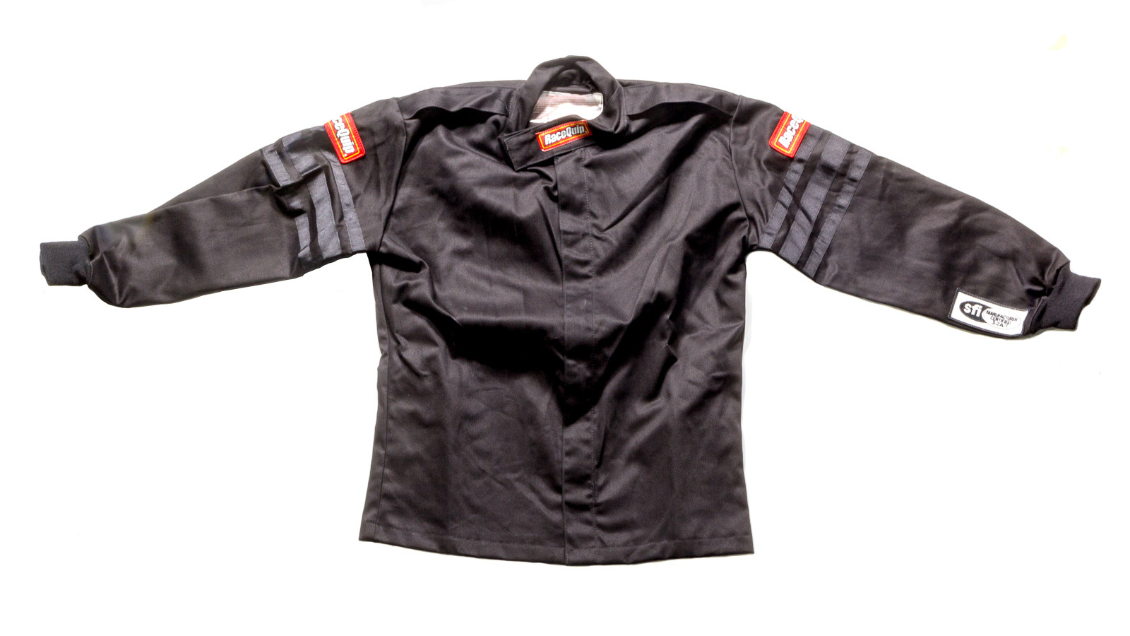 RACEQUIP Black Jacket Kids Single Layer Medium Black Trim 1969993RQP