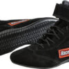 RACEQUIP Shoe Mid-Top Black Size 12  SFI 30300120RQP