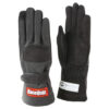 RACEQUIP Gloves Double Layer Large Black SFI 355005RQP