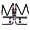 RACEQUIP 6pt Harness Set L&L HNR Black SFI 718008RQP