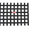 RACEQUIP Ribbon Window Net Black Non-SFI 721005RQP