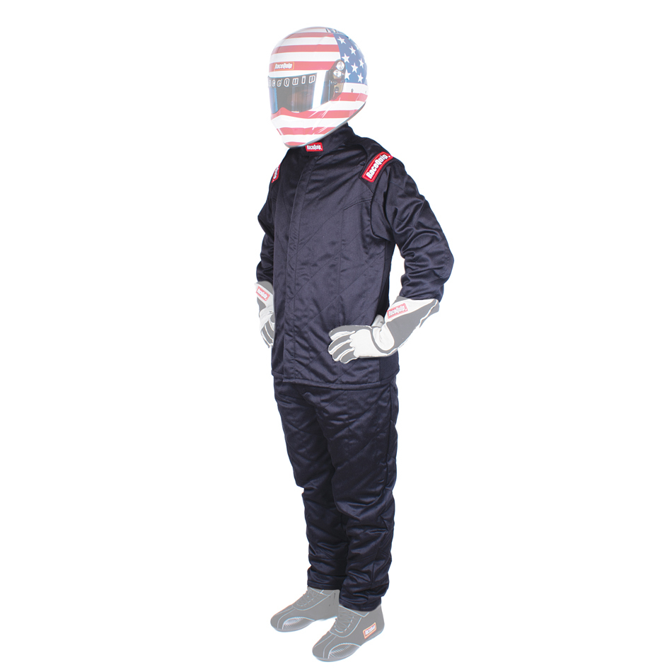 RACEQUIP Jacket Chevron-5 Black 3X-Large SFI-5 91619089RQP