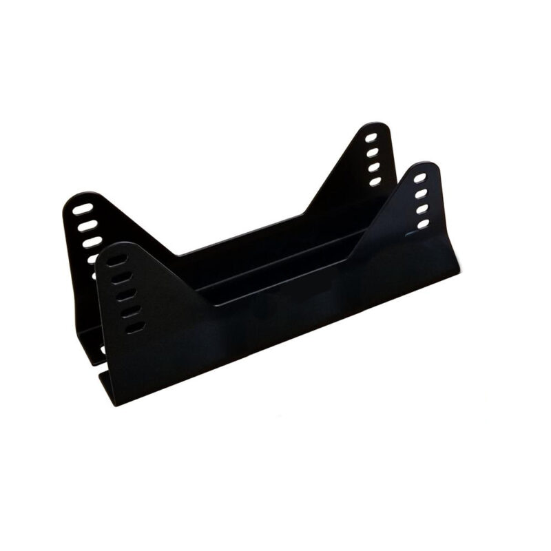 thumbnail image 2 of RaceQuip 4" Tall Steel Seat Mounting Brackets - Pair, Black Powder Coated, For Racing Seats (0° To 30° Adjustable) 2 of 11