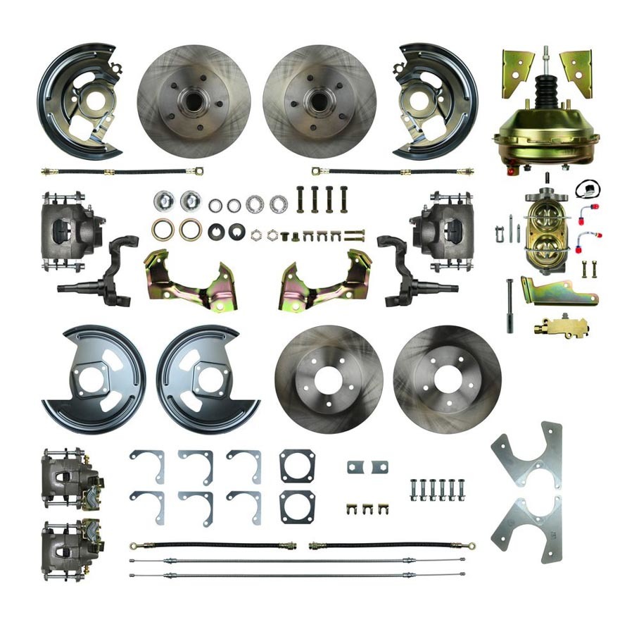 RIGHT STUFF DETAILING 64-72 A Body 4 Wheel Disc Brake Conversion AFXDC41C