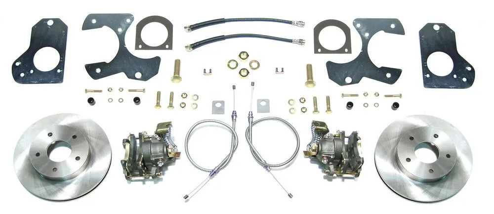 RIGHT STUFF DETAILING Rear Disc Brake Conversi on Kit w/Parking Brake AFXDS78