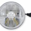 HOLLEY RETROBRIGHT Headlight LED 5.75in Round Modern White LFRB146