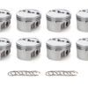 RACE TEC PISTONS SBC Dished Piston Set 4.040 Bore -12.3cc 1000130