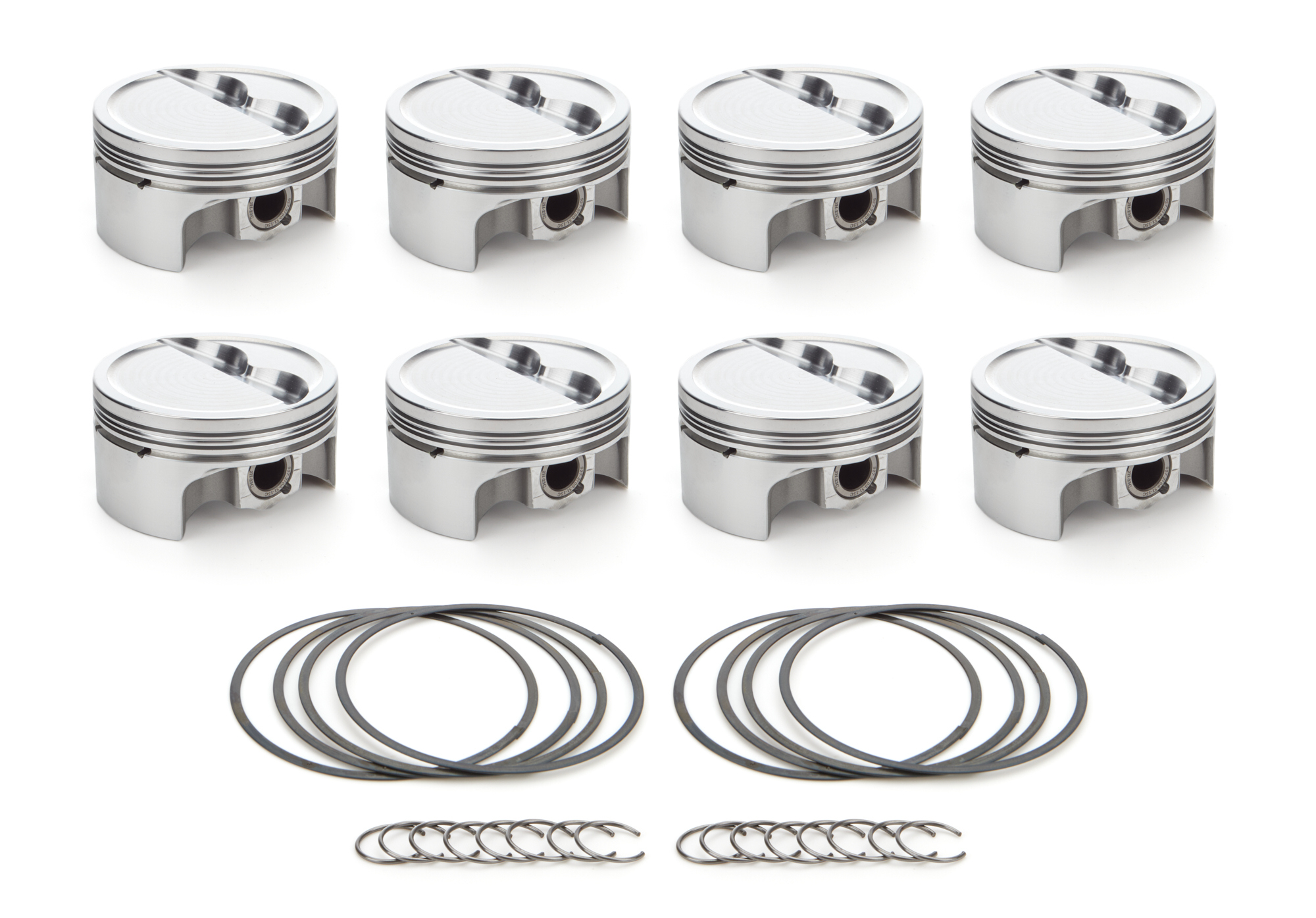 RACE TEC PISTONS SBC Dished Piston Set 4.040 Bore -12.3cc 1000135