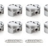 RACE TEC PISTONS SBC Dished Piston Set 4.030 Bore -18.9cc 1000145