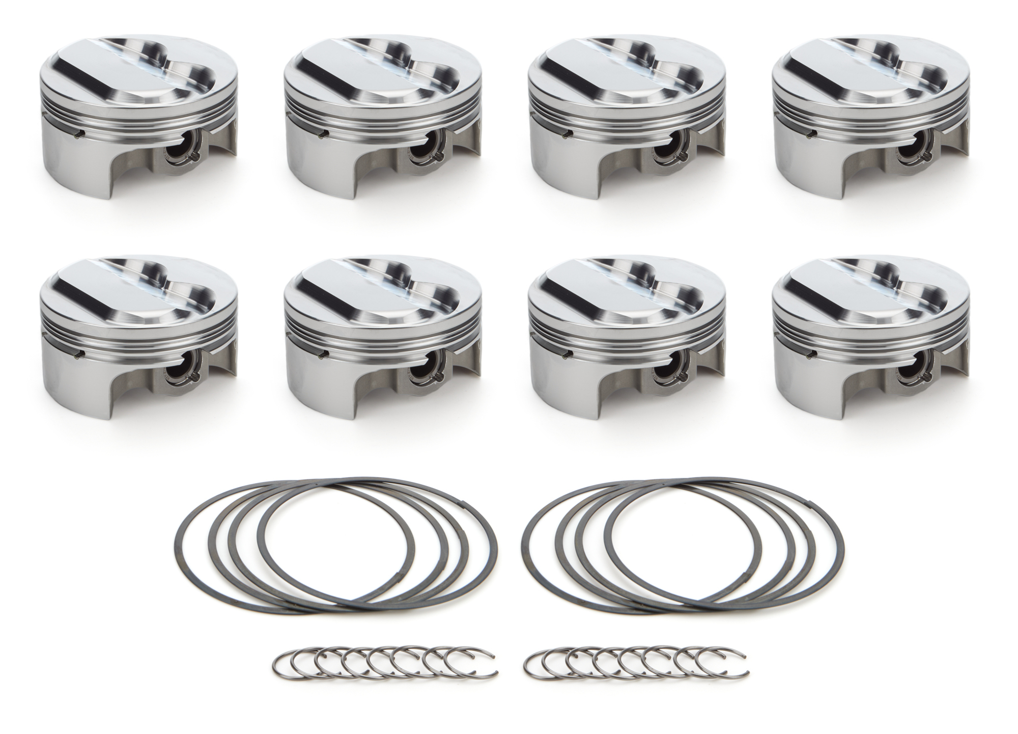 RACE TEC PISTONS SBC Dome Piston Set 4.030 Bore + 7.9cc 1000174