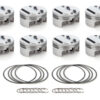 RACE TEC PISTONS SBC Dome Piston Set 4.040 Bore + 7.6cc 1000176