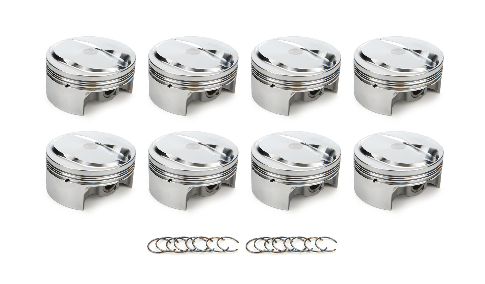 RACE TEC PISTONS BBC Dome Piston Set 4.500 Bore +12.6cc 1000311