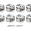 RACE TEC PISTONS BBC Dome Piston Set 4.310 Bore +45cc 1000325