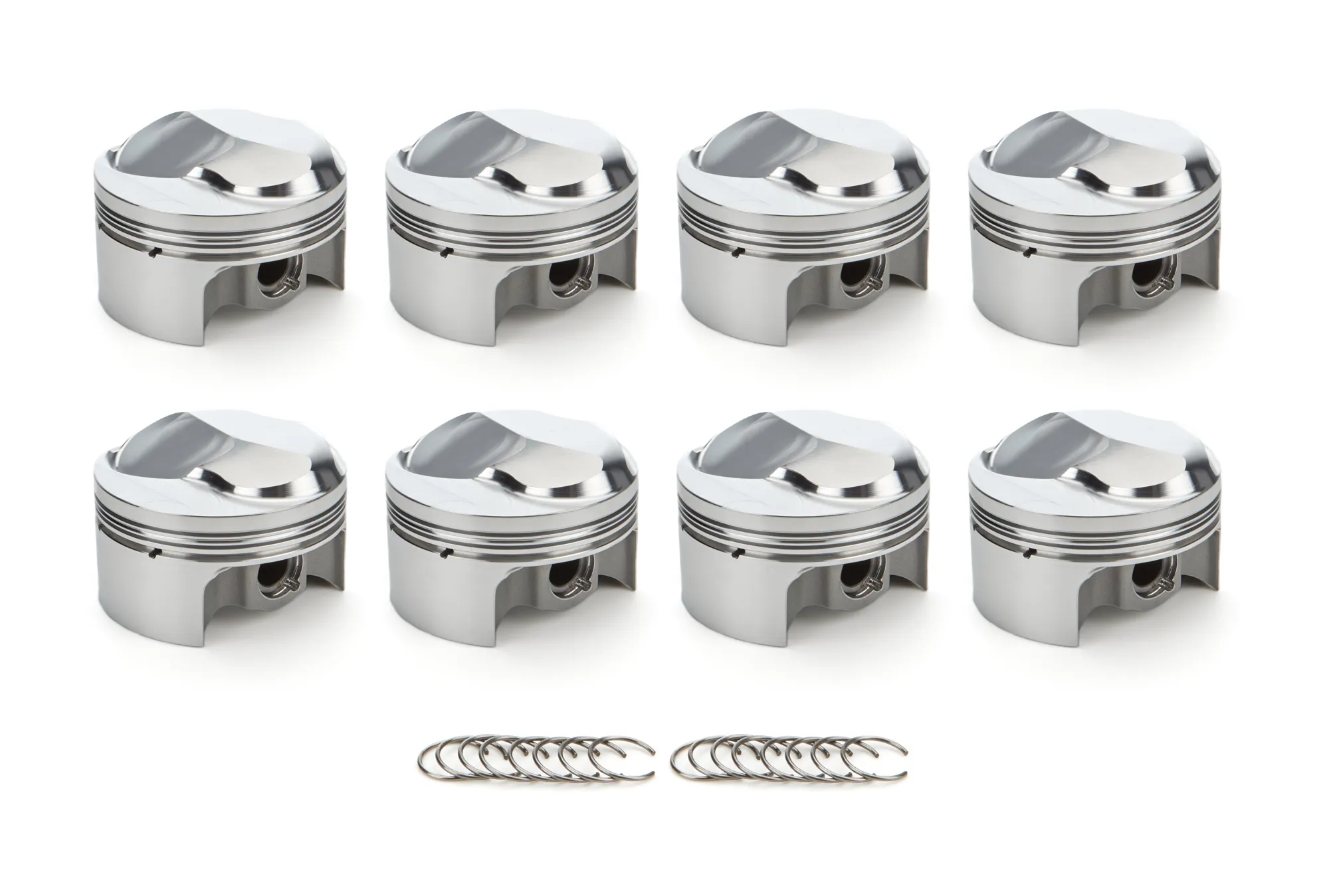 RACE TEC PISTONS BBC Dome Piston Set 4.310 Bore +45cc 1000325