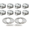 RACE TEC PISTONS SBF Dished Piston Set 4.040 Bore -16.5cc 1000383