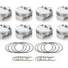 RACE TEC PISTONS SBF Dished Piston Set 4.125 Bore -19.7cc 1000385
