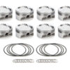 RACE TEC PISTONS SBF Dish Piston Set w/TW 4.030 Bore -20cc 1000410