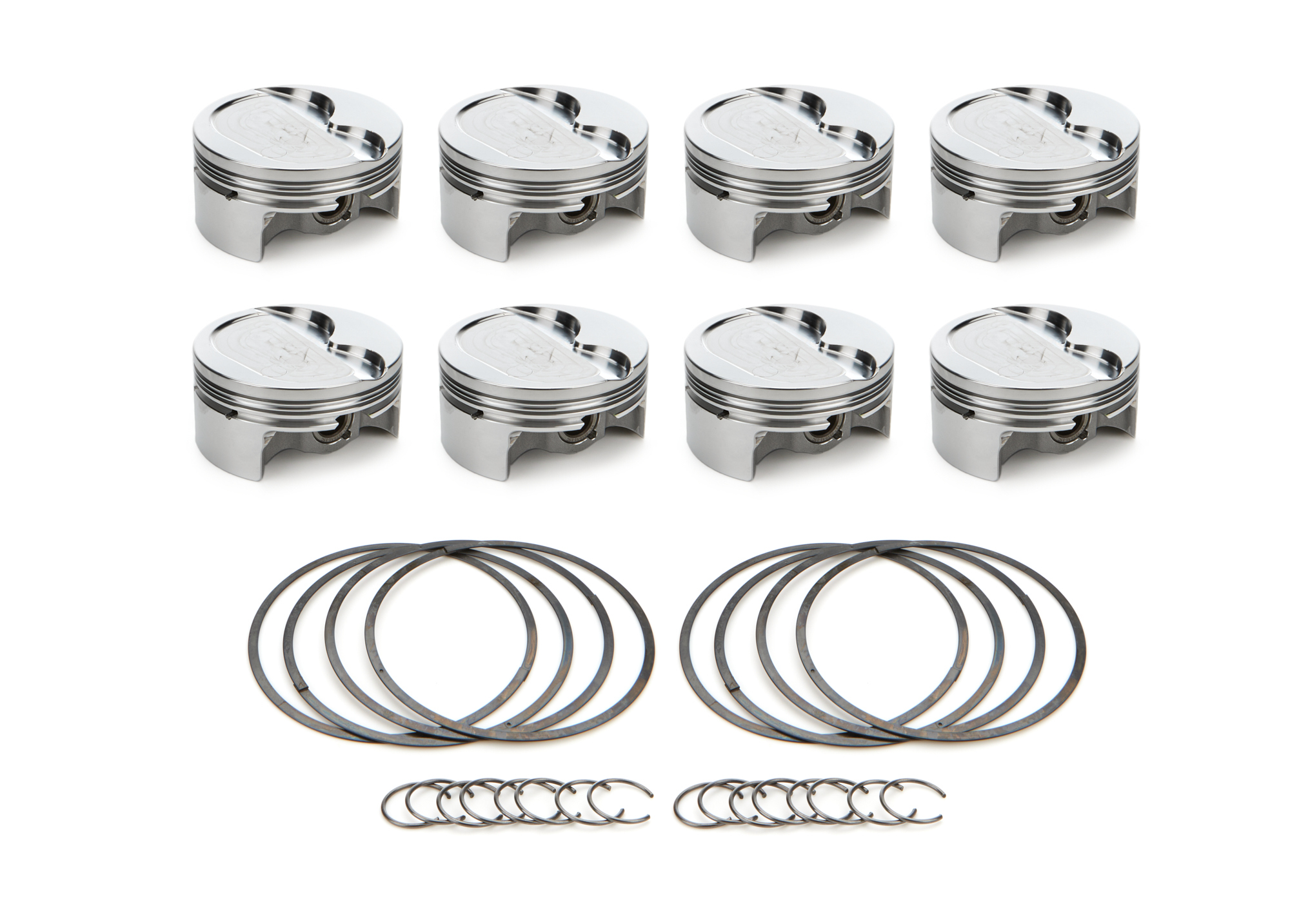 RACE TEC PISTONS GM LS Dished Piston Set 4.010 Bore -10cc 1000627