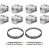 RACE TEC PISTONS GM LS Dished Piston Set 4.030 Bore -10cc 1000629