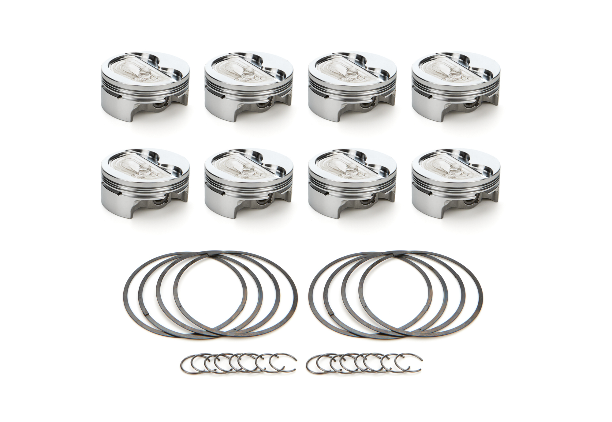 RACE TEC PISTONS GM LS Dished Piston Set 4.125 Bore -16cc 1000632