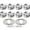 RACE TEC PISTONS BBC Dome Piston Set 4.310 Bore +39.8cc 1000676