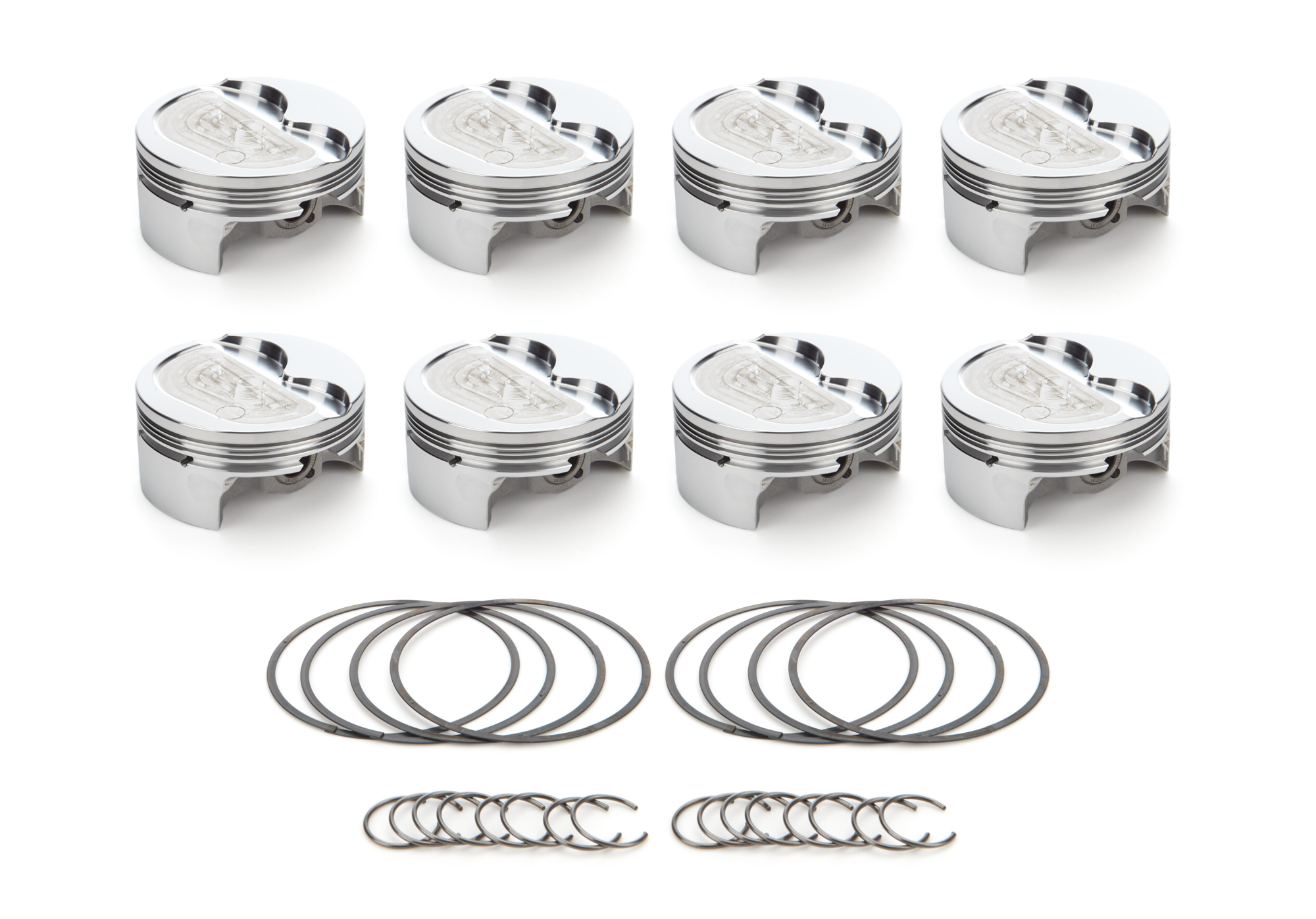 RACE TEC PISTONS GM LS Dished Piston Set 4.030 Bore -10cc 1000738