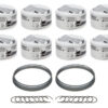 RACE TEC PISTONS BBC Dome Piston Set 4.600 Bore +36.6cc 1001296