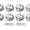 RACE TEC PISTONS SBC Dished Piston Set 4.040 Bore -  12.7cc 1001604