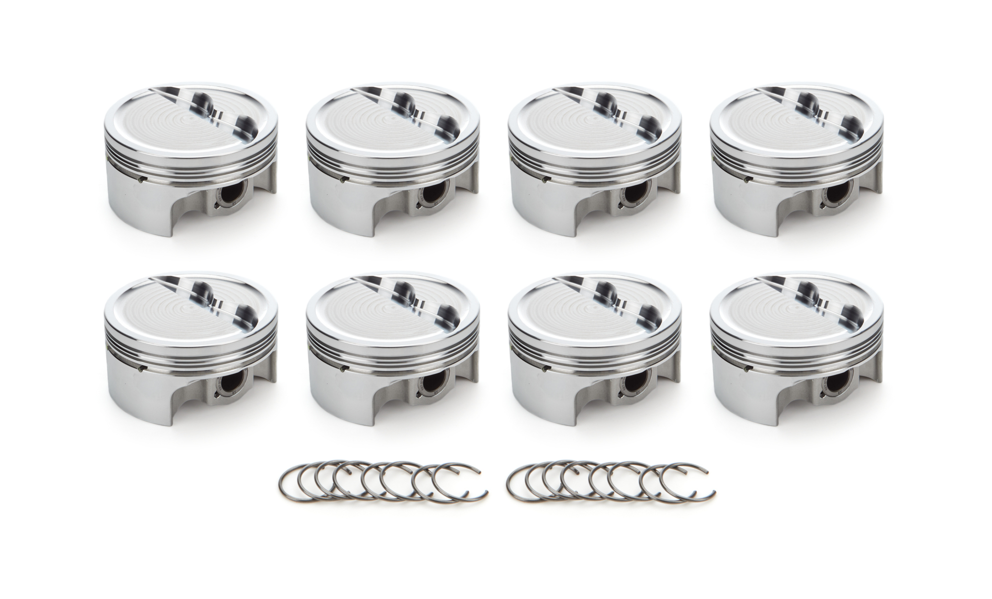 RACE TEC PISTONS SBC Dished Piston Set 4.040 Bore - 12.7cc 1001604