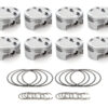 RACE TEC PISTONS SBC Dished Piston Set 4.040 Bore -  19.4cc 1001632