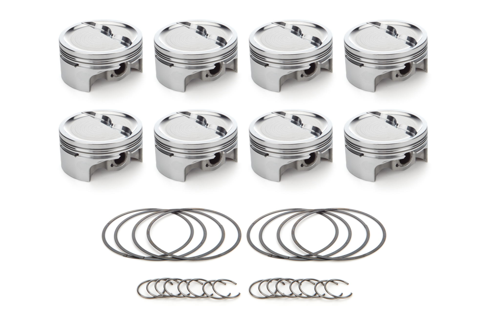 RACE TEC PISTONS SBC Dished Piston Set 4.040 Bore - 19.4cc 1001632