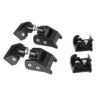 RUGGED RIDGE Hood Catches Black 07-18 Jeep Wrangler JK 11210.11