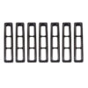 RUGGED RIDGE Grille Inserts Black 97- 06 Jeep Wrangler TJ 11306.03