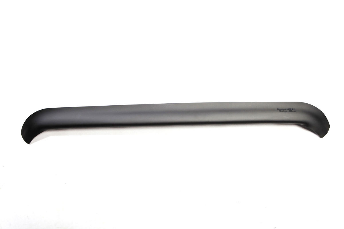 RUGGED RIDGE Bug Deflector Matte Blac k 07-18 Jeep Wrangler 11348.02