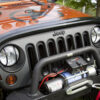RUGGED RIDGE Wraparound Bug Deflector Smoke 07-18 Jeep Wran 11350.02