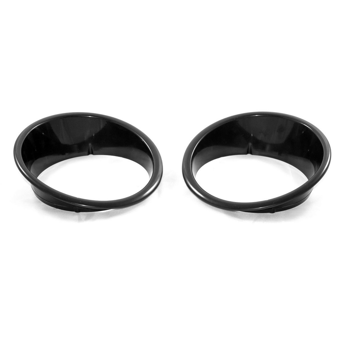 RUGGED RIDGE Headlight Bezels Black 07-18 Jeep Wrangler JK 12419.25