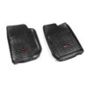 RUGGED RIDGE Floor Liners Front Black 07-13 Jeep Wrangler 12920.01