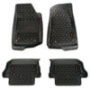RUGGED RIDGE Front & Rear Floor Liner 18-   Jeep Wrangler JL 12987.43