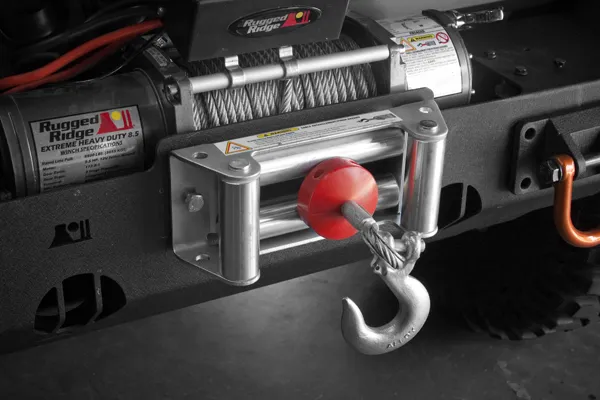 RUGGED RIDGE Winch Cable Stopper Red Universal 15102.05