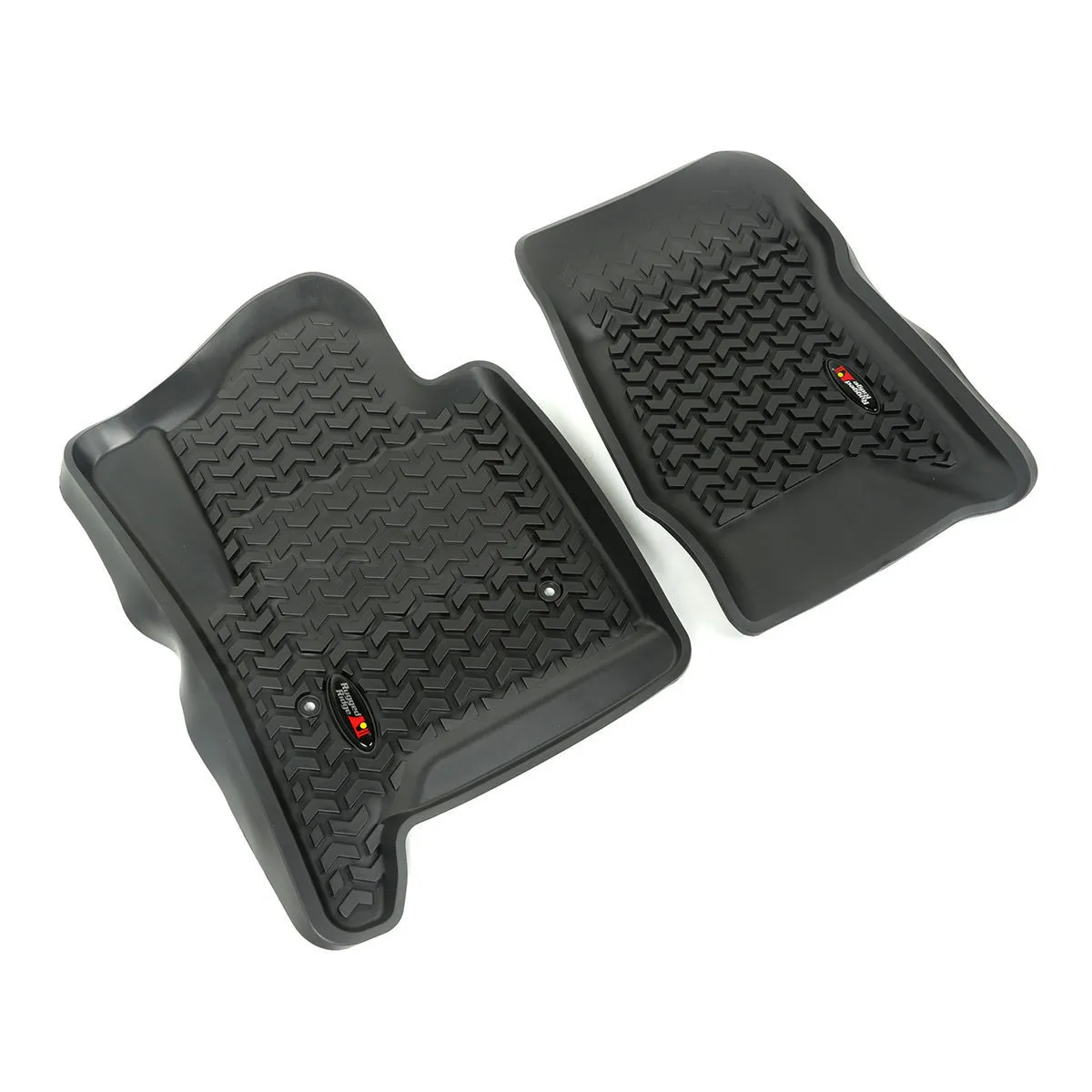 RUGGED RIDGE Floor Liners Front Black 14-18 GM SUV/1500/2500 82901.04