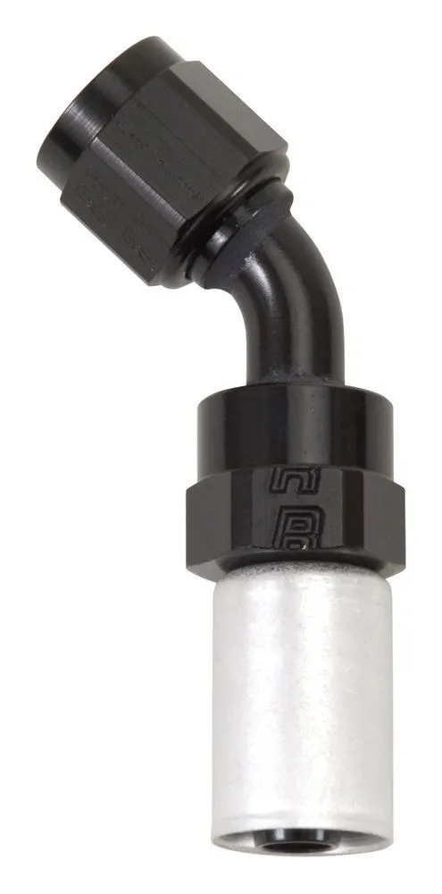 RUSSELL #12 45 Deg Hose Fitting P/C Crimp-On 610653