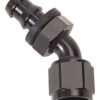 RUSSELL Twist-Lok Hose End #10 45 Deg Black 624103