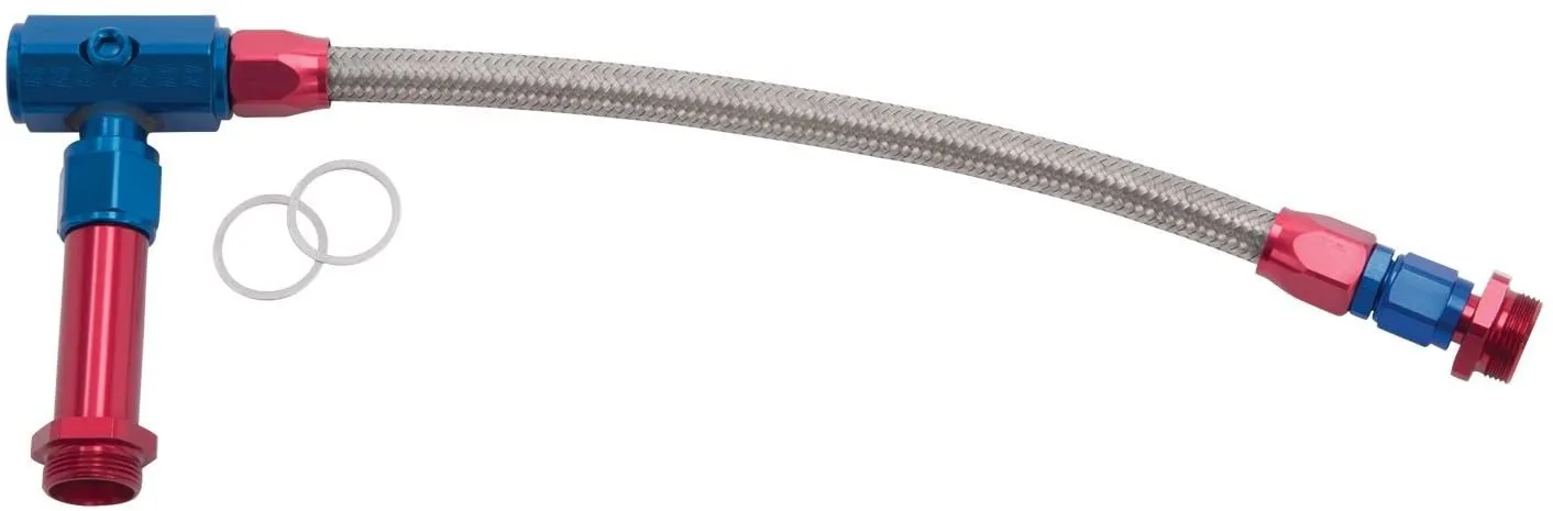 RUSSELL #6 Holley Fuel Line Kit w/o Gauge 641090